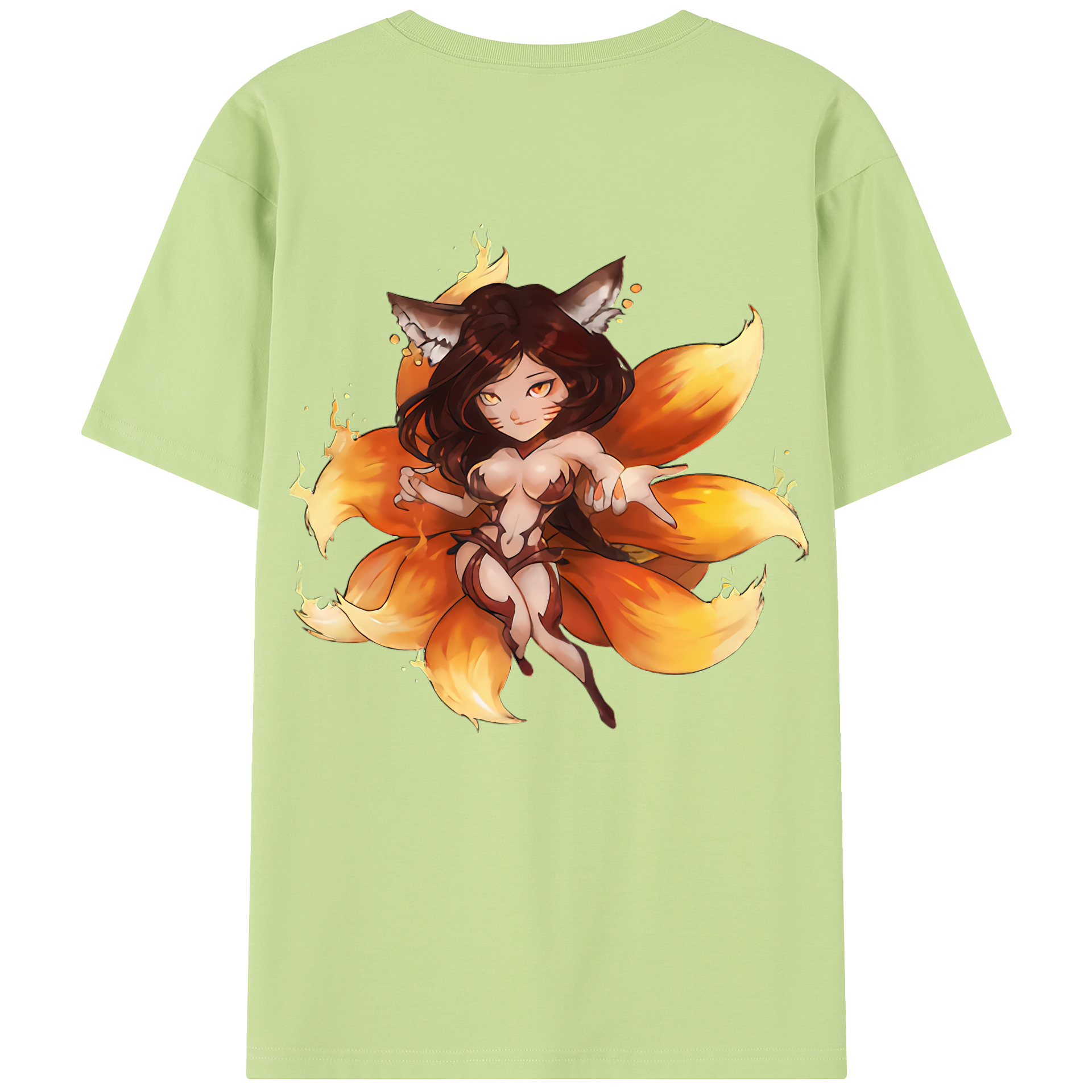 リーグ・オブ・レジェンド League of Legends LOL 綿100％半袖Tシャツ（背面プリント）